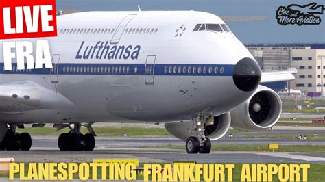 Live Friday Planespotting Frankfurt Airport Startbahn West Kurzer