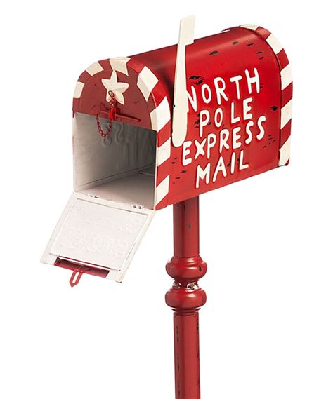 Loving This Red North Pole Express Mail Mail Box Décor On Zulily