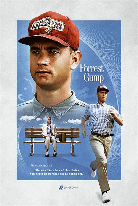 Forrest Gump Custom Poster Behance