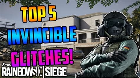 Insane Top 5 Invincible Glitches After Patch Rainbow Six Siege Youtube