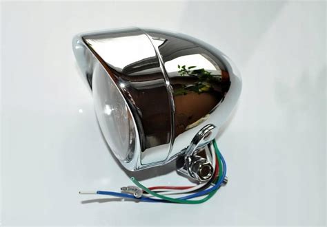 Cz Ci Motocyklowe Motrix Lampa Lightbar Chrom Daszek Daszkiem Cale