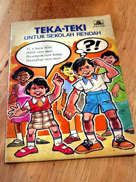 Teka Teki Untuk Sekolah Rendah Buku Vintage Book Hobbies Toys Books