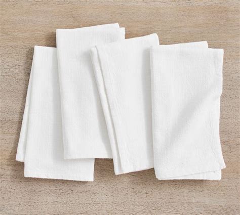 Organic Cotton Casual Napkins | Pottery Barn