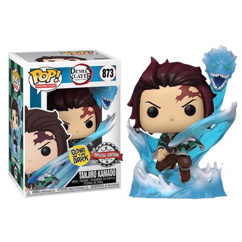 Funko Pop Demon Slayer Tanjiro Kamado With Dragon Glow SuperMegaPop