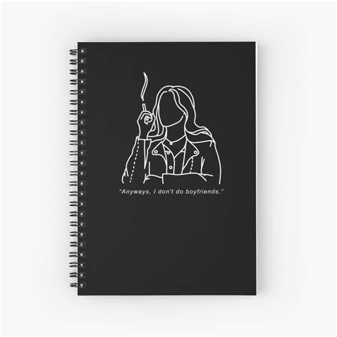 Maeve Wiley Sex Education Aesthetic Illustration Spiral Notebook For Sale By Na Ddd Redbubble