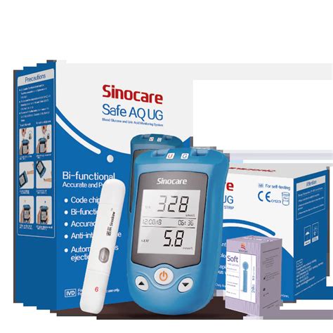 Sinocare UG Uric Acid Glucose Monitor Sinocare