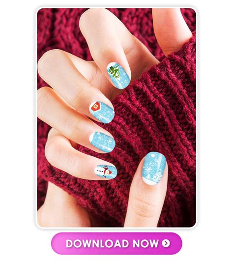 10 Best Snowflake Nail Ideas To Try This Winter With Nail App PERFECT