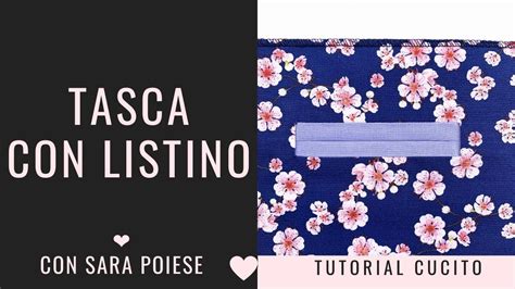 Come Cucire La Tasca Con Listino Tutorial Tasca Filetto In Sartoria