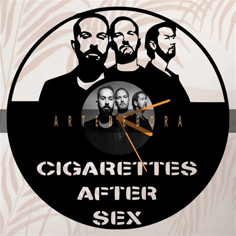Reloj En Disco De Vinilo Cigarettes After Sex 7etree