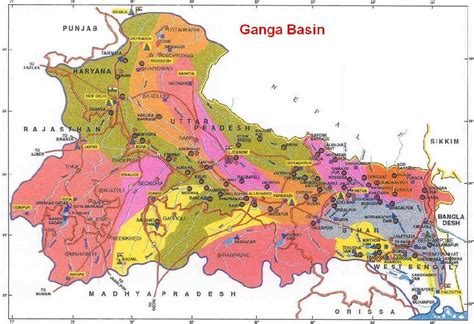 Ganga Basin - Ganga River,Climate, Pollution, Pilgrimage places