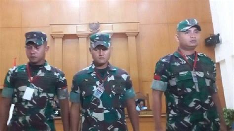 Oknum Tni Terdakwa Pembunuhan Imam Masykur Dituntut Pidana Mati