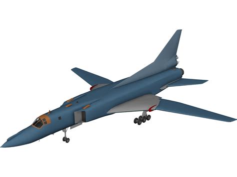 Tupolev Tu-22 Blinder 3D Model - 3DCADBrowser