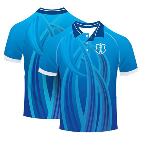 Dye Sublimation Polo T Shirts Top King Gear