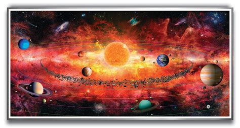 The Solar System Puzzle, 500 Pieces, A Broader View | Puzzle Warehouse