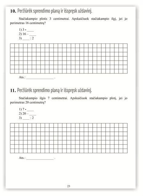 Matematika Tekstiniai uždaviniai 3 klasė II dalis Sudėtis atimtis