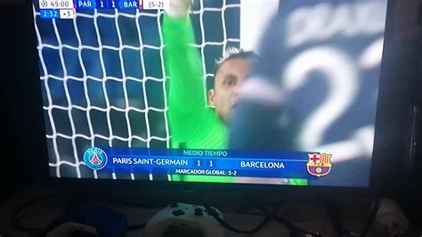 Messi Falla Penal VS PSG YouTube