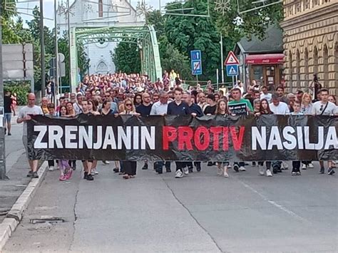 U Petak Deseti Protest Zrenjanin Protiv Nasilja Autonomija