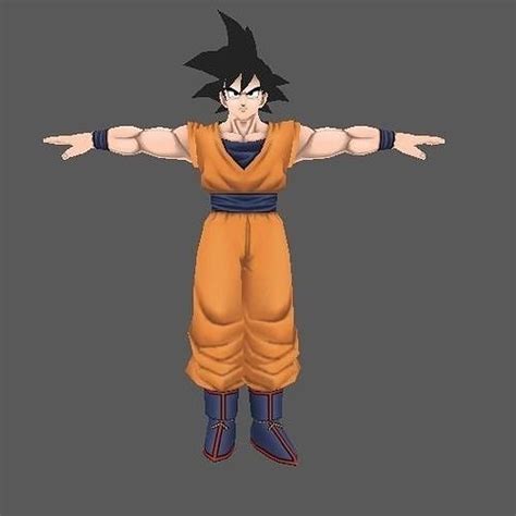 Dragon Ball Son Goku 3d Model Cadnav Atelier Yuwa Ciao Jp