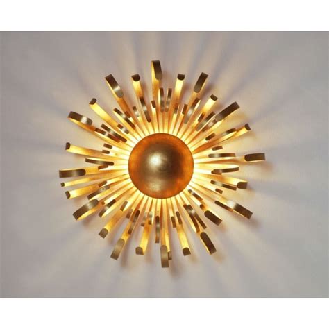 Holl Nder Alessia Wall Light Gold Illumination Co Uk