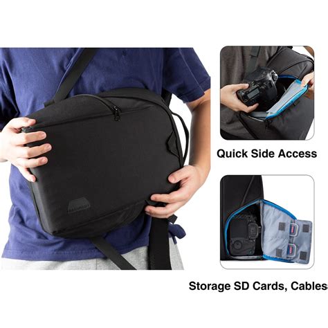 Bagsmart Camera Bag Backpack Dslr Slr Camera Case Fits Inch Laptop