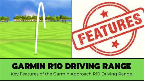 Garmin Approach R10 Driving Range Features And Walkthru Youtube