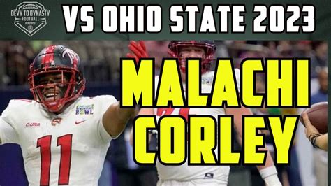 Malachi Corley Highlights Vs Ohio State Nfl Draft Prospect Youtube