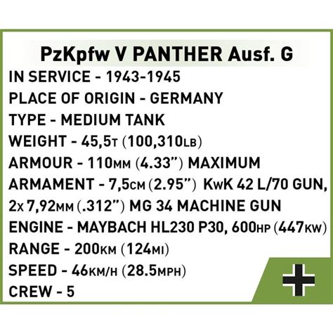 Pzkpfw V Panther Ausf G Cobi Tanks And Vehicles Cobi Eu