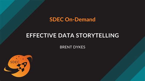 Data Visualization Effective Data Storytelling Brent Dykes Youtube