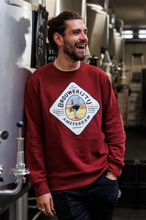 't IJ | Sweater Burgundy - Brouwerij 't IJ