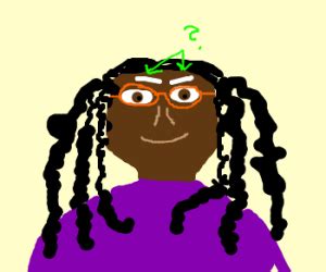 Whoopi Goldberg's eyebrows - Drawception