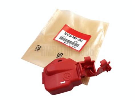 Genuine For Honda Battery Cable Terminal Cover Positive Red Oem