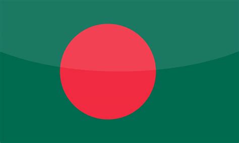 Bangladesh Vector Hand Drawn Flag Bangladeshi Taka Vector Art