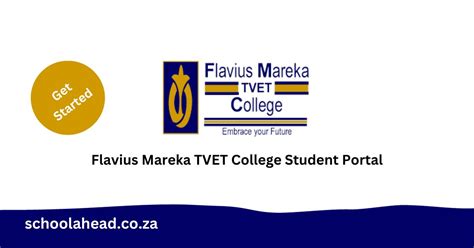 Flavius Mareka Tvet College Student Portal Schoolahead