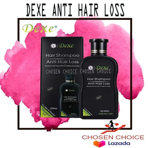 DEXE Hair Growth Anti Hair Loss Shampoo 200ml With Freebies Lazada PH