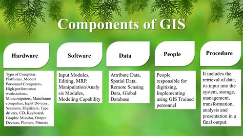 Components Of Gis Geographic Book