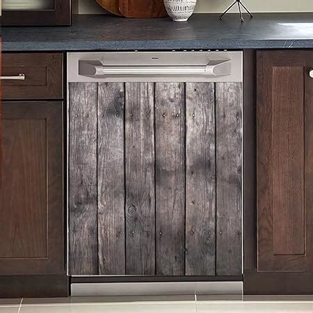 Amazon Wood Door Kitchen Decorative Dishwasher Magnetic Sticker