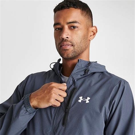 Mens Under Armour Vanish Woven Full Zip Jacket Finish Line