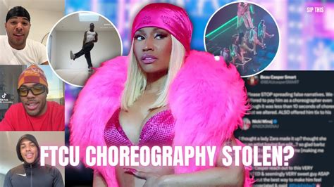 Nicki Minajs Team Steals FTCU Choreography From Dancer Donte Colley