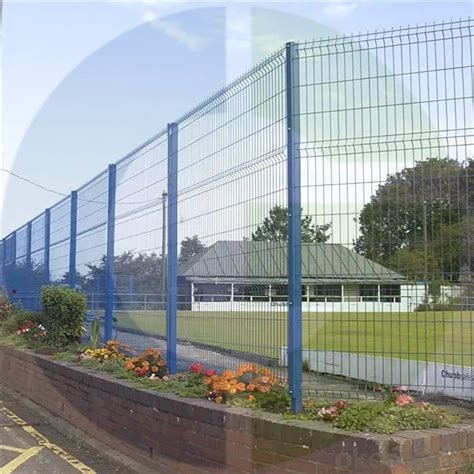 D Curvy Galvanized Welded Wire Mesh Fence Triangle Mesh D Fence