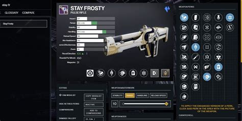 Destiny How To Get The Stay Frosty Pulse Rifle God Roll