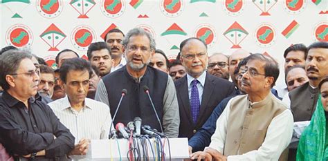 Shahid Khaqan Abbasi Joining Mqm P