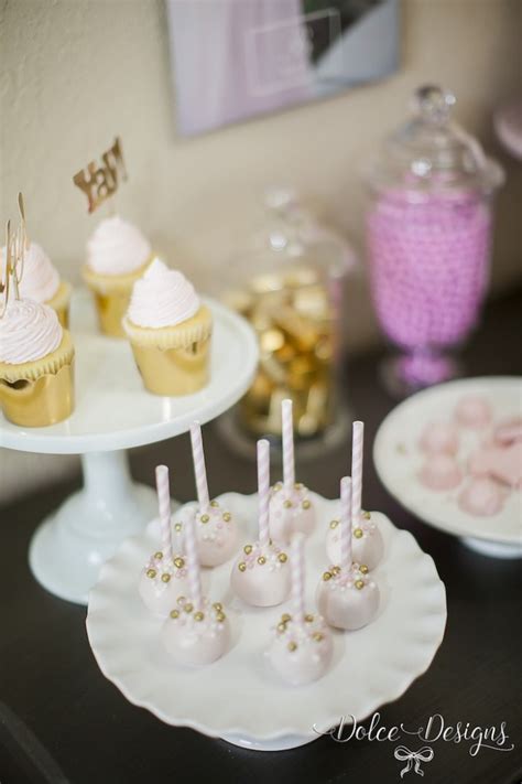 Karas Party Ideas Modern Pink Gold Birthday Party