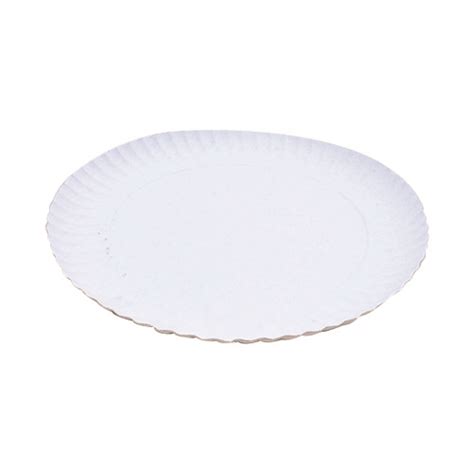 Prato Papelão Branco N 08 32 5CM 100 Unidades Niagara Festpan Alimentos