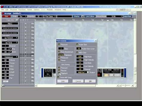 Steinberg Cubase VST 32 5 1 Complete Tutorial 11 The Metronome And