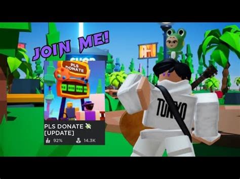 Roblox Pls Donate Live Stream Chilling Raising Robux With Viewers