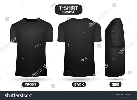 Tshirt Mock Up: Over 5,431 Royalty-Free Licensable Stock Vectors ...