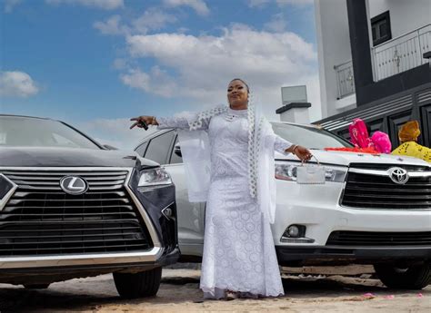 Pictorial: Actress Laide Bakare acquires two luxury cars