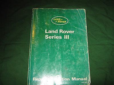 Land Rover Series Repair Manual