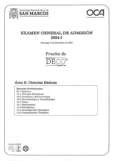 Solution Examen De Admisi N I Rea B Alberto Cruz Studypool