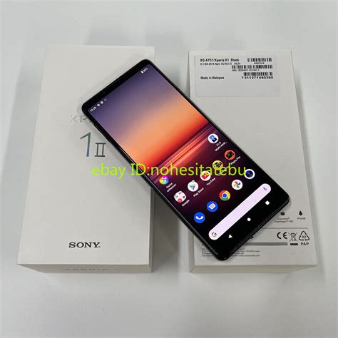 Sony Xperia 1 II XQ AT52 XQ AT51 256GB 8GB Unlocked 5G Smartphone New